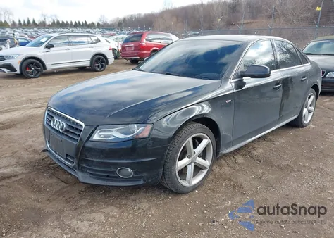 2012 Audi A4 2.0T Premium z USA, uszkodzony, nr VIN WAUFFAFLXCN016159